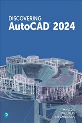 Book cover of Discovering AutoCAD 2024 by Mark Dix