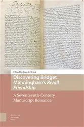 Book cover of Discovering Bridget Manningham’s Rivall Friendship by Jean Brink
