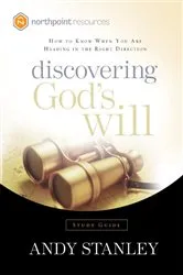 Book cover of Discovering God's Will Study Guide by Andy Stanley