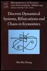 Book cover of Discrete Dynamical Systems, Bifurcations and Chaos in Economics by Wei-Bin Zhang