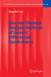 Book cover of Discrete Element Analysis Methods of Generic Differential Quadratures by Unknown