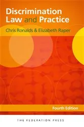Book cover of Discrimination Law and Practice (4th ed.) by Chris Ronalds