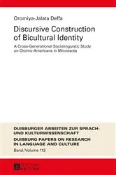 Book cover of Discursive Construction of Bicultural Identity by Martin Pütz