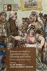 Book cover of Disease and Death in Eighteenth-Century Literature and Culture by Allan Ingram