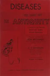 Book cover of Disease in Antiquity by Don Brothwell