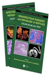 Book cover of Diseases and Pathology of Reptiles by Unknown