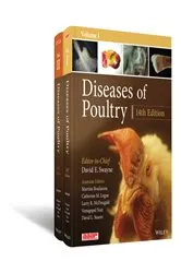 Book cover of Diseases of Poultry (14th ed.) by David E. Swayne