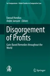 Book cover of Disgorgement of Profits by Ewoud Hondius
