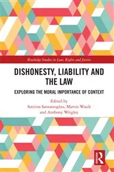 Book cover of Dishonesty, Liability and the Law by Unknown