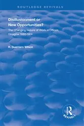 Book cover of Disillusionment or New Opportunities? by R. Guerriero Wilson