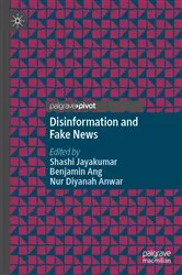 Book cover of Disinformation and Fake News by Shashi Jayakumar