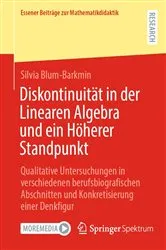 Book cover of Diskontinuität in der Linearen Algebra und ein Höherer Standpunkt by Silvia Blum-Barkmin