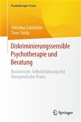 Book cover of Diskriminierungssensible Psychotherapie und Beratung by Christina Schütteler