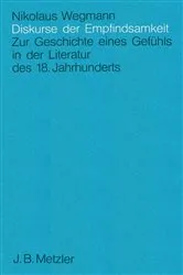 Book cover of Diskurse der Empfindsamkeit by Nickolaus Wegmann