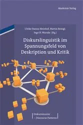 Book cover of Diskurslinguistik im Spannungsfeld von Deskription und Kritik by Unknown