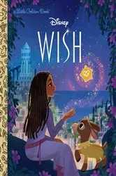 Book cover of Disney Wish Little Golden Book by Luna Chi