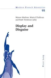 Book cover of Display and Disguise by Peter Collier