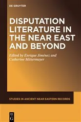 Book cover of Disputation Literature in the Near East and Beyond by Enrique Jiménez