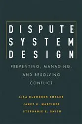 Book cover of Dispute System Design by Unknown
