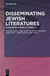 Book cover of Disseminating Jewish Literatures by Susanne Zepp