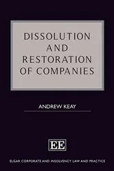 Book cover of Dissolution and Restoration of Companies by Unknown