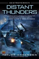 Book cover of Distant Thunders by Taylor Anderson