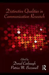 Book cover of Distinctive Qualities in Communication Research by Donal Carbaugh