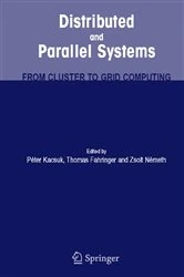 Book cover of Distributed and Parallel Systems by Peter Kacsuk