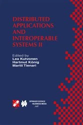 Book cover of Distributed Applications and Interoperable Systems II by Lea Kutvonen