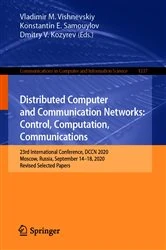 Book cover of Distributed Computer and Communication Networks: Control, Computation, Communications by Vladimir M. Vishnevskiy