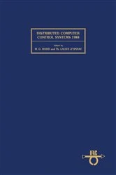 Book cover of Distributed Computer Control Systems 1988 by Th. d'Epinay Lalive