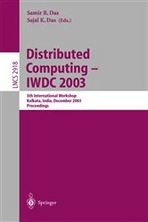 Book cover of Distributed Computing - IWDC 2003 by Samir R. Das