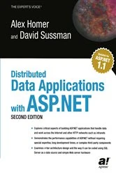 Book cover of Distributed Data Applications with ASP.NET (2nd ed.) by Alex Homer