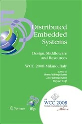 Book cover of Distributed Embedded Systems: Design, Middleware and Resources by Bernd Kleinjohann