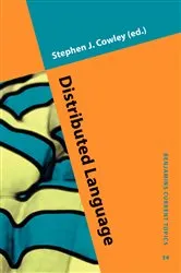 Book cover of Distributed Language by Stephen J. Cowley