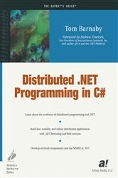 Book cover of Distributed .NET Programming in C# by Tom Barnaby