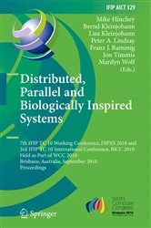 Book cover of Distributed, Parallel and Biologically Inspired Systems by Mike Hinchey