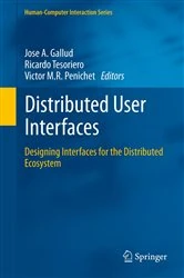 Book cover of Distributed User Interfaces by José A. Gallud