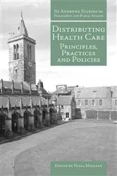 Book cover of Distributing Health Care by Unknown