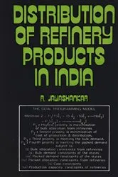 Book cover of Distribution of Refinery Products in India by R. Jayashankar