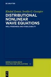 Book cover of Distributional Nonlinear Wave Equations by Khaled Zennir