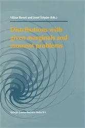 Book cover of Distributions with given Marginals and Moment Problems by Viktor Benes