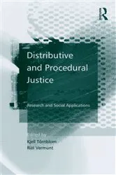 Book cover of Distributive and Procedural Justice by Kjell Törnblom