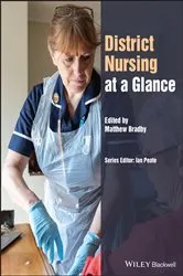 Book cover of District Nursing at a Glance by Matthew Bradby