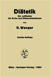 Book cover of Diätetik (2nd ed.) by Rudolf Wenger