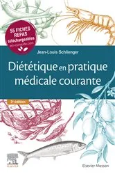 Book cover of Diététique en pratique médicale courante (3rd ed.) by Jean-Louis Schlienger