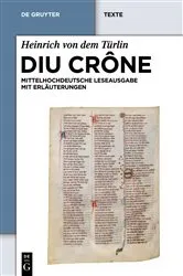 Book cover of Diu Crône by Heinrich von dem Türlin