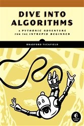 Book cover of Dive Into Algorithms by Bradford Tuckfield