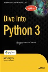Book cover of Dive Into Python 3 (2nd ed.) by Mark Pilgrim