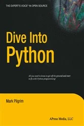 Book cover of Dive Into Python by Mark Pilgrim